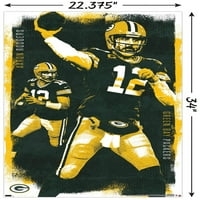 Green Bay Packers - Aronиден постер Арон Роџерс, 22.375 34