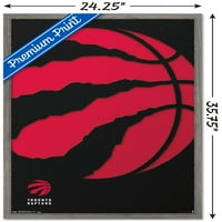 Торонто Рапторс-Логото Ѕид Постер, 22.375 34