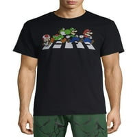 Nintendo Mario Kart Men's Mario & Luigi Graphic Tee