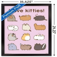 Пушин-Мачиња Ѕид Постер, 14.725 22.375