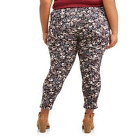 Terra & Sky Women's Plus Size Supper Super Super Soft Jegging