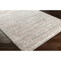 Уметнички ткајачи Shareen Cream 6'7 9 'модерен килим со потресен правоаголник