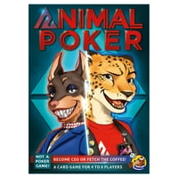 Животински Покер-Игра Со Карти-Исклучително Смешна Игра Со Карти За Успех И Деградација Во Вашата Пријателска Канцеларија За