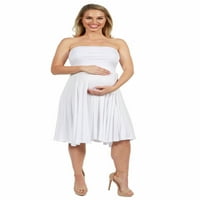 24 -годишна облека за удобност плетенка породилна летна фустан