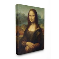 Колекцијата за украси „Ступел дома“, Да Винчи Мона Лиза, ренесансно сликарство на платно, wallидна уметност