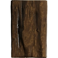 Ekena Millwork 6 H 8 D 48 W Riverwood Fau Wood Camplace Mantel Kit W alamo Corbels, Premium AdEd