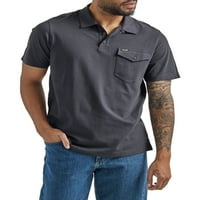 Краток ракав за кратки ракави на Wrangler®, плетена поло маица, големини S-2XL