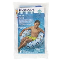 Bluescape сина ајкула надувување на базен за пливање базен, за деца, возраст и горе, унисекс