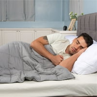 Терапија со спиење пондерирано ќебе и покритие, 15 bs, 72, сиви
