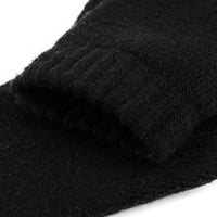Пар Мажи Супер Топло Тешки Термални Мерино Волна Зимски Чорапи Црна