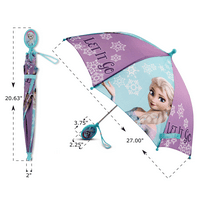 Мали девојчиња замрзнати чадор на Елса со рачка со карактер, на возраст од 2-7 години