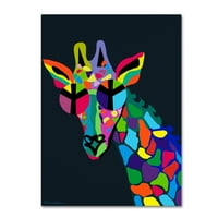 Трговска марка ликовна уметност „жирафа“ платно уметност од Марк Ашкенази