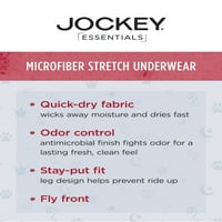 Jockey® Essentials Boys Microfiber Boxer Boxer Short - Пакет, големини S -XL