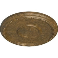Екена мелница 1 2 OD 1 2 P Медалјон на таванот Медеа, собрана бронза со рачно насликана