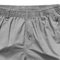 машки панталони ксинкингхао обични машки копче со цврста боја плус големина обични сите шорцеви за натпревар модерни ткаени