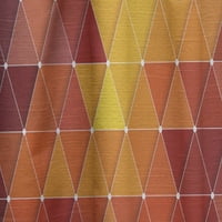 DesignArt 'Триаголни форми Colourfields xvii' модерна и современа панел за завеси