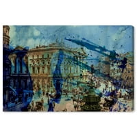 Студио Wynwood Printed Town & City Canvas Art Print