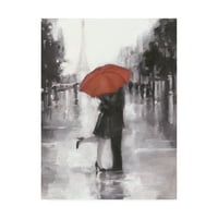 Заштитена марка ликовна уметност „фатена во дождот“ платно уметност од Итан Харпер