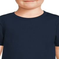 Цврста маичка со кратки ракави на Garanimals Toddler Boy Chride Relly, големини 12M-5T