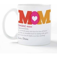 Персонализирана дефиниција за чаша за мама кафе