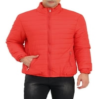 Уникатни поволни цени за машка јакна за мафијашки зимски топло топло пополнување на палто за јорган со јака