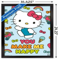 Здраво Маче-Среќен Ѕид Постер, 14.725 22.375