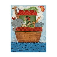 Трговска марка ликовна уметност „Ноес Арка 2“ платно уметност од Беверли Johnонстон
