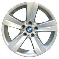 8. Преиспитано ОЕМ алуминиумско тркало, сите насликани сребрени, се вклопуваат во 2006 година- Седан од серија BMW