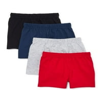 Garanimals Baby Baby Boys Jersey Shorts Multi-Pack, 4-парчиња