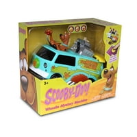 9 L Wheelie Mystery Machine W Scooby Doo далечински играчки за далечински управувач