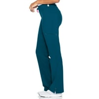 Смитен женско чудо современо тенок фит -отпорен џебови Повлечете го карго -чистачот, стил S201003