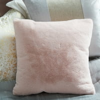 Modrn Glam Plush Bluge Decorative Pillow, 20 20