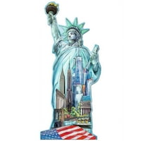 Равенсбургер - Силуета во форма - Статуа на слободата Newујорк - сложувалка