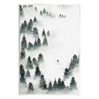 СТУПЕЛ ИНДУСТРИИ Зимски скијачки падини планински графички уметност Необраната уметничка печатена wallидна уметност, дизајн