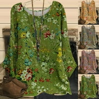Тинејџерски Девојки Трендовски Облека Облечени Блузи Подароци За Жени Кошули Со Долги Ракави Дуксери На Екипажот Преголеми Маици