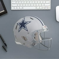 Fathead Dallas Cowboys: Shhemet - Голем официјално лиценциран NFL Dementable Walls Decal Decal