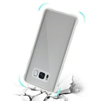Јасен телефонски случај на Samsung Samsung Galaxy S Clear Bumper Case со заштита од перничиња во воздухот во јасно