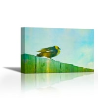Пуфери-Современа Ликовна Уметност Гикли На Платно Галерија Завиткајте-ѕид декор-Уметничко сликарство-Подготвен За Закачување