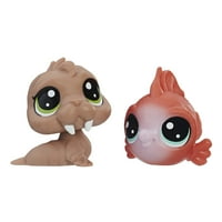 Littlest Pet Shop Eda Redfish & Воли Волро