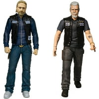 Mezco Toys Sons of Anarchy: JA and Clay Action Sucture пакет