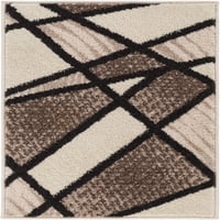 Добро ткаена мистична геометриска област килим, 3 '2'