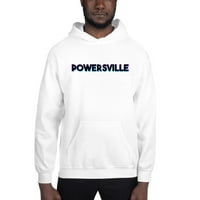 Три Боја Powersville Hoodie Пуловер Дуксер Со Недефинирани Подароци