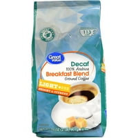 Одлична вредност Декаф појадок мешавина од мелен кафе, средно печено, оз