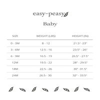 Сет за лесни бебиња за девојчиња за бебиња и облеки за нозе, 2-парчиња, големини 0- месеци