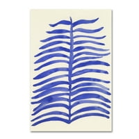 Трговска марка ликовна уметност „Сини лисја“ платно уметност од Фернанда Франко