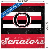 Сенатори на Отава - Постери за ретро лого, 14.725 22.375