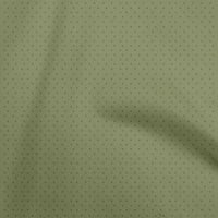 еден памук Камбрик Маслинесто Зелена Ткаенина Геометриски Занает За Шиење Проекти Отпечатоци Од Ткаенина По Широк Двор