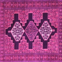 Ахгли Компанија Внатрешен Правоаголник Персиски Розова Традиционална Област Килими, 8' 12'