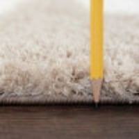 Современа површина килим, дебела брада од маракеш беж, крем дневна соба лесна за чистење