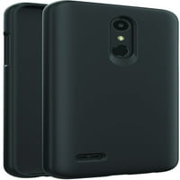 Он. Заштитен гел Телефонски случај за LG Premier Pro LTE, LG K, LG K30, LG Harmony и повеќе, црно